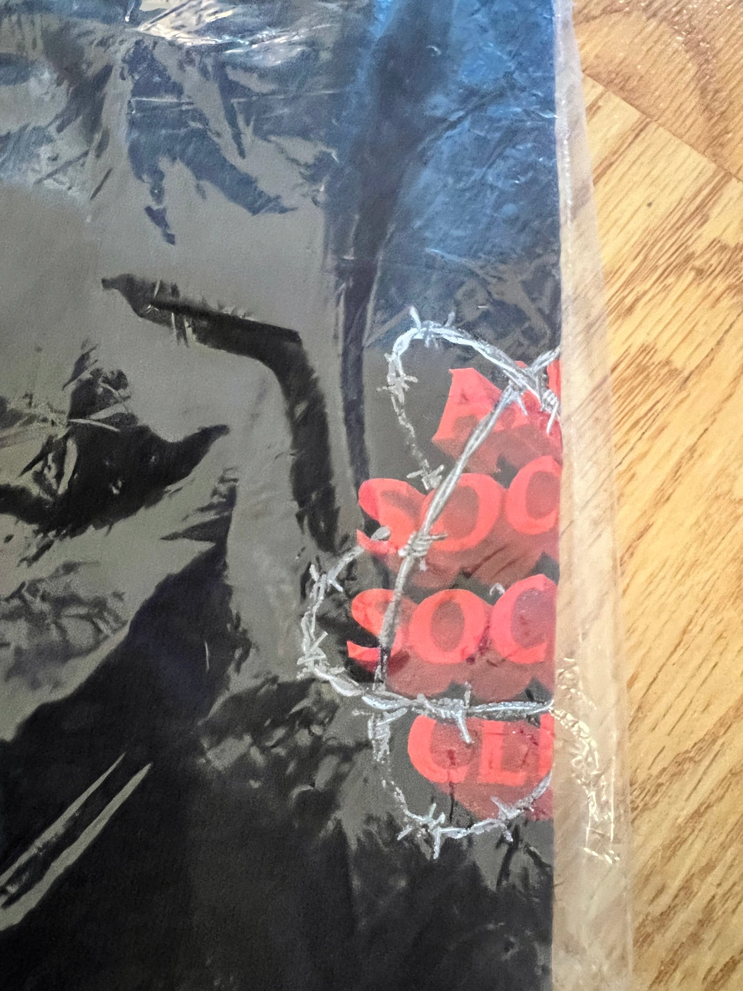 ASSC New & Gone Black Tee. Large