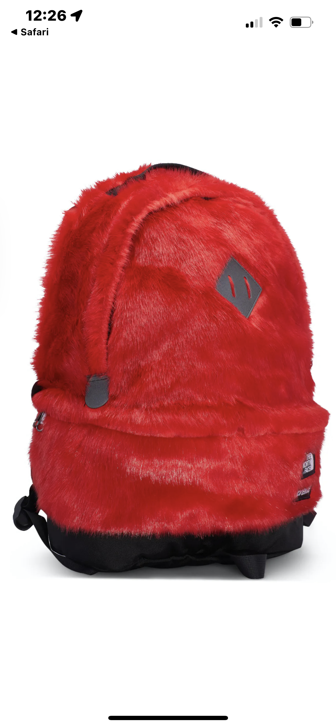 Supreme® X The North Face® Faux Fur Backpack
