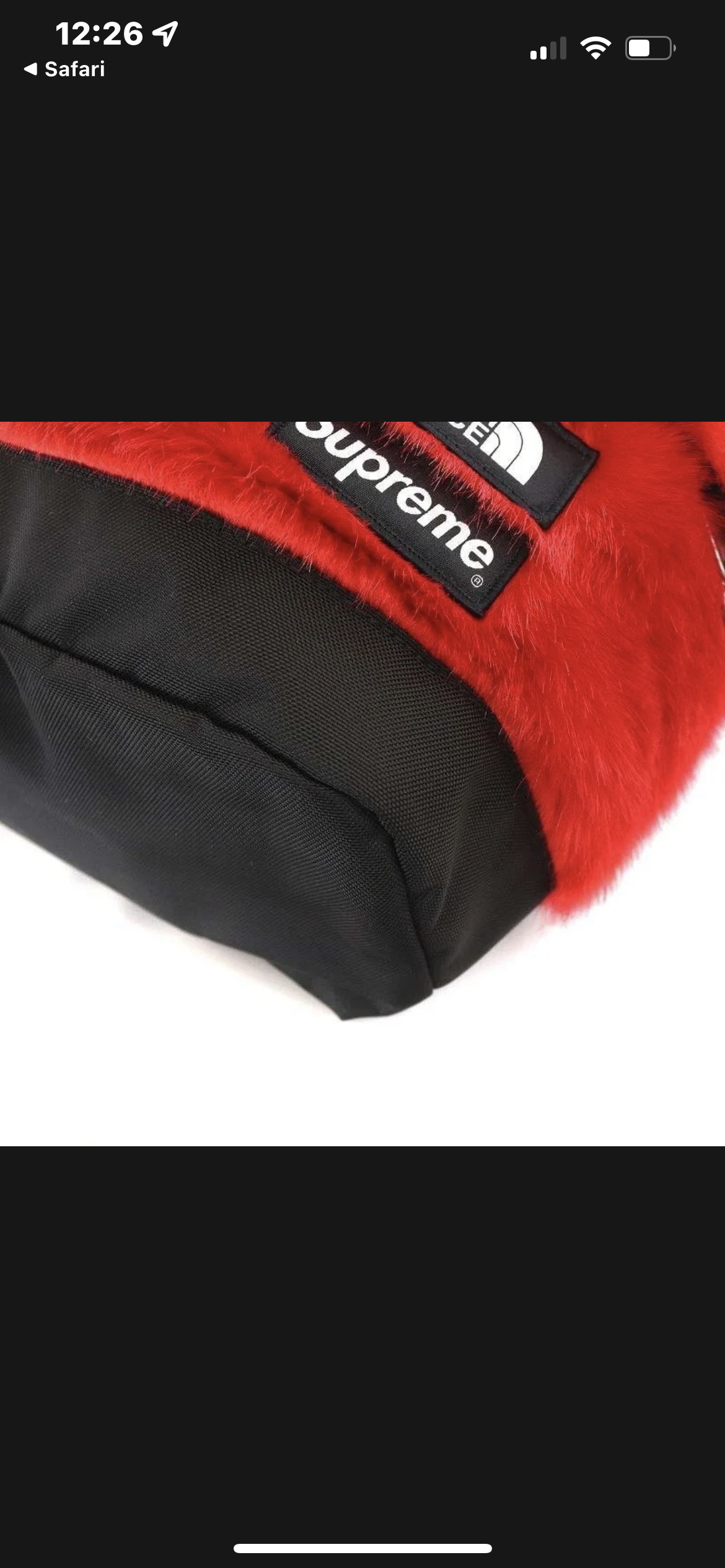 Supreme® X The North Face® Faux Fur Backpack